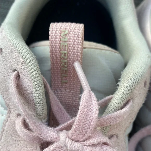 Merrell Alpine Women's Pink and White Sneakers Lace-up Women’s Size 10 - Picture 8 of 15